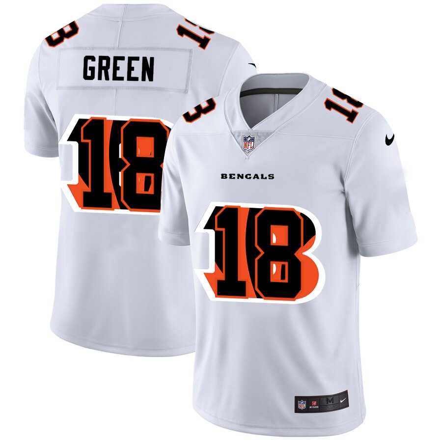 Nike Bengals 18 A.J. Green White Shadow Logo Limited Jersey Yhua,We sell and wholesale Nike Bengals 18 A.J. Green White Shadow Logo Limited Jersey Yhua on line form chian!